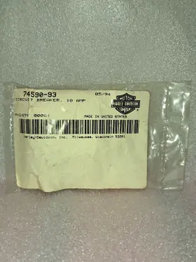 74590-93 Harley-davidson 10 Amp Circuit Breaker Nip Oem