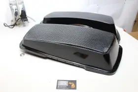 90753-93 Harley-davidson 94-13 Touring Saddlebag Speaker Lids Dual 6 Inch X9 Speakers Pioneer 100w