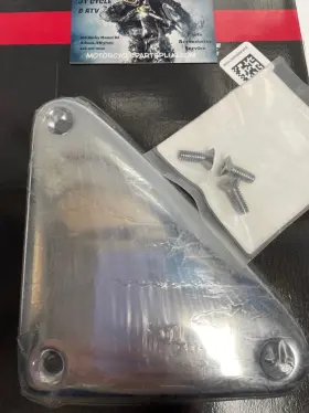 Hdaftermarket 680 893 Chrome Ignition Module Side Cover Harley Xl Sportster 883 86-03 Hardware Kit