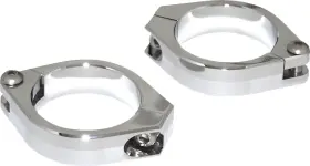 207-409 Highsider 42-43mm Chrome Fork Clamps