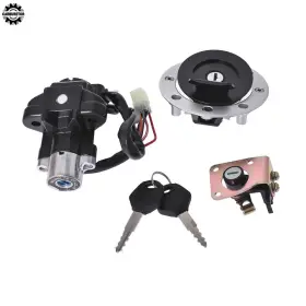 Hgf67448 Home-garden-fix Fit For Suzuki 1997 1998 1999 2000 Gsxr600 Ignition Switch Seat Gas Cap Lock Key