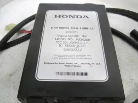 008e95-mca-1000-21 Honda 10 Goldwing Gl1800 C.b. Radio Module Control Unit Oem 08e95-mca-1000-21