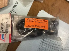 08e90-hm7-100 Honda New Genuine Nos 12 Volt Dc Connector