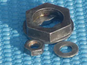 30233-300-000 Honda 69-78 Cb750 Cb550 Cb500 Spark Advancer Special Washer And Nut