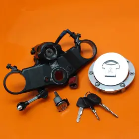 35010-mjc-l11 Honda 20-22 Cbr600rr Oem Ignition Lock Key Set With Gas Cap And Seat