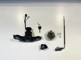 35010-mje-ag3 Honda 2018 Cb650f Oem Lock Set Triple Clamp Ignition Seat