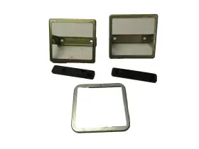 Honda 39163-mb9-871 1983 Gl1100 Gl 1100 A Goldwing Aspencade Radio Indicator Brackets