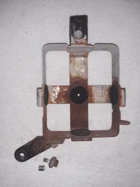 83600-356-000 Honda 74-75 Xl350 Xl 350 Oem Battery Box Mount Holder Tray