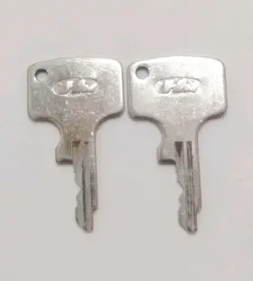 T1346 Honda Matching Pair Of Motorcycle # Keys Nice Condition And Incl. Shipping