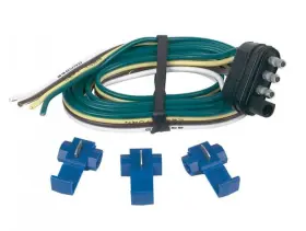 48125 Hopkins Towing Solutions 4-flat Trailer Wiring Connector With Splices
