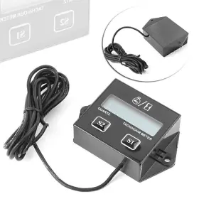 Hukyu 612047725022 2 And 4 Stroke Engines Tachometer Hour Meter Lcd Gas Max Rpm Recall