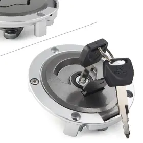Hukyu-57yf094 Hukyu 1 Set Motorcycle Fuel Gas Cap Cover Alloy Lock Keys For Honda Rebel300 2017-2018