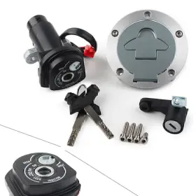 Hukyu-57yf097 Hukyu Ignition Key Switch Seat Lock Fuel Tank Gas Cover Set For Yamaha R15 Mt15 15-16