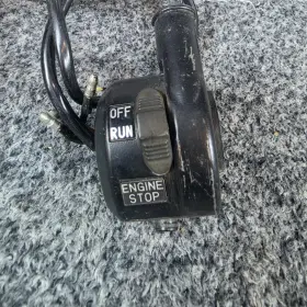 15-0036 Hyspeed 1974 Yamaha Dt125 Engine Stop Switch Throttle Housing Oem Kill No Grip