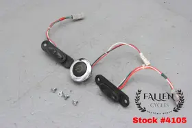 4014105 Indian 2015 Roadmaster Power Saddlebag Lock And Heated Grip Switch Set #4105