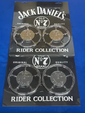 077724 Jack Daniels Old No 7 4 1/2 Inch Stickers Medallion Truck Cars Medallions