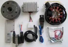 Jawa 705464677101 Powerdynamo Vape Ignition System For Cz Twins 1964 360 1966-1975 361 362 Dc