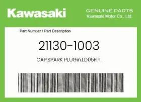21130-1003 Kawasaki Genuine Cap Spark Plug Inch Ld05f -