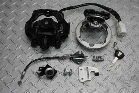2199154 Kawasaki 2023 Ex650r Ignition Lock Key Set With Gas Cap And Seat 1-key