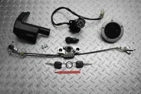 2205125 Kawasaki 2009 Ninja Zx14 Zx1400c Ignition Lock Key Set 2-keys