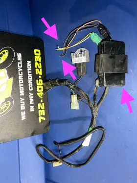 26031-1997 Kawasaki 2022 Klx 140 140r F Klx140 Electric Wiring Harness Cdi Box Rectifier