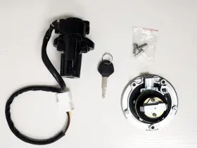 27005-0567 Kawasaki New 11-15 Zx-10r Zx-6r Ignition Switch And Fuel Tank Cap Lock With Key