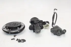 27016-5219 Kawasaki 1995 Ninja Zx6r Zx600f Oem Ignition Lock Set Gas Cap Seat No Key