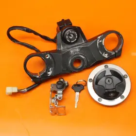 27016-5339 Kawasaki 2006-2011 Ninja Zx14 Zx14r Oem Ignition Lock Key Set With Gas Cap And