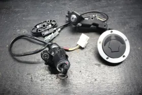 27016-5374 Kawasaki 12-23 Zx14r Zx14 Oem Ignition Lock Key Set Seat Gas Cap 2012 13 14