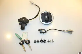 43015-0601 Kawasaki 2021 Z650 Er650 Ignition Lock Key Set With Gas Cap Seat