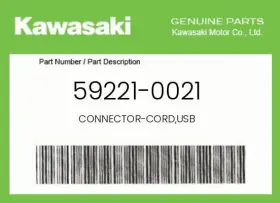 59221-0021 Kawasaki Genuine Connector-cord Usb -