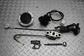 7814007 Kawasaki 2012 Ninja Zx14r Zx1400e Ignition Lock Key Set 1-key