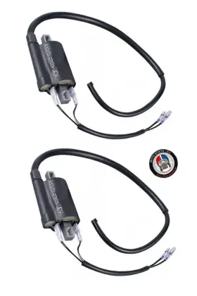 Iyh0004 Kawasaki Vn800 Vulcan 95-06 Forseti Ignition Coil Spark Plug Cap Assy Set Of 2