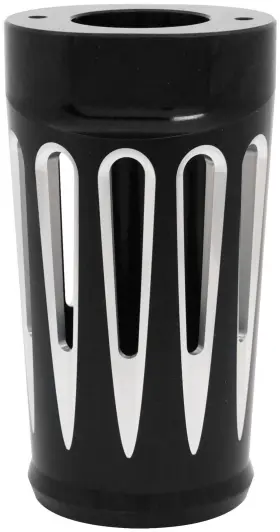 Kens Factory 20-014 Arlen Ness Deep Cut Fork Boot Covers - Black