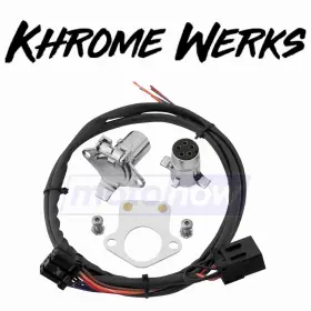 P2bq Khrome Werks Mn/p2bq 5-pin Connector Kit For 2010 Harley Davidson Flhxse Cvo Street Wd