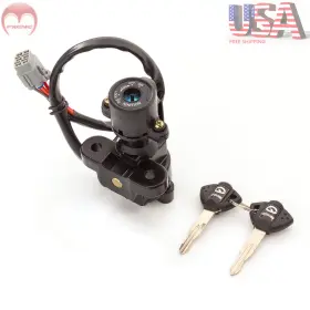 Fx-ts-02030-200414-05 Krace Motorcycle Key Ignition Switch Lock Set For Suzuki Gsxr1000 2009-2016 2012 2015