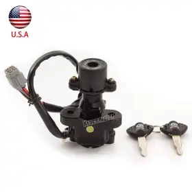 Fx-ts-02030-210611-18 Krace Cnc Motorcycle Ignition Switch Lock Set Key For Suzuki Gsxr600 2008-2016