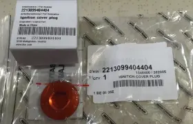 Ktm 2213099404404 Ignition Cover Plug - Orange