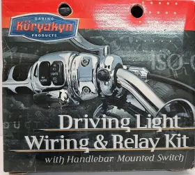 2202 Kuryakyn Universal Driving Light Wiring &relay Kit
