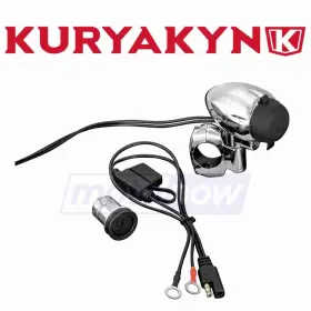 Kuryakyn Mn/8sya Electrical Power Point For 1987-1988 Yamaha Xvz1300 Venture - Es