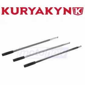 D65e Kuryakyn Mn/d65e Antenna - Round/grooved For 1996-2006 Harley Davidson Flhtci Fs