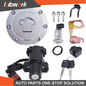 Tl13814q Labwork Ignition Switch Fuel Gas Cap Seat Lock Key For Honda Cbr1000rr 600rr