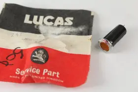 54363453 Lucas Original Triumph Norton Bsa Pilot Light Amber Indicator Nos