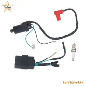 Lucky-star-club Luc4945909 For Honda Cr80r Cr80rb 96-02 Cr85r 03-04 Ignition Coil Spark Plug Cdi