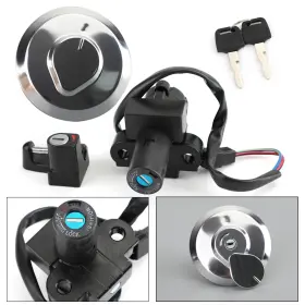 35010-kft-620 Madhornets Ignition Switch Fuel Cap Seat Lock Keys Set For Honda Xr125l 03-08 1998
