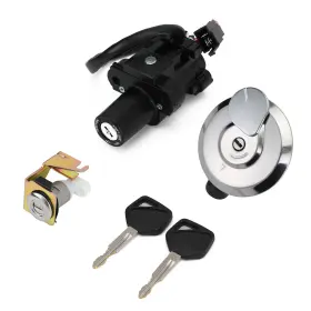 35010-kpc-640 Madhornets Ignition Switch Fuel Gas Cap Seat Lock Keys For Honda Xl125v Varadero 01-06 Yu