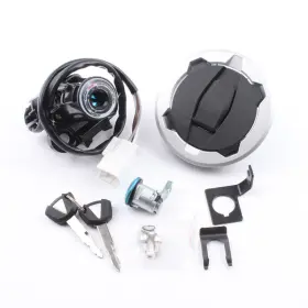Map-24114 Maple Motorcycle Parts Lgnition Switch Seat Tank Lock Set For Kawasaki Ninja500 Abs 2024 2025 Inch No Se
