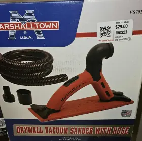 Vs792 Marshalltown Marhshalltown Drywall Vacuum Sander With Hose