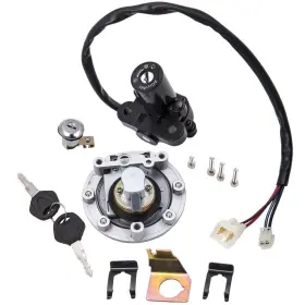 Zv9x56 Maxpeedingrods Fuel Gas Cap Ignition Switch Seat Lock Key Set For Yamaha Yzf R1 R6 1992-2012