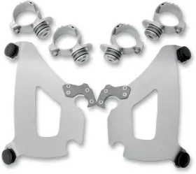 Mek2026 Memphis Shades Trigger-lock Mounting Kit For Bullet Fairings Polished